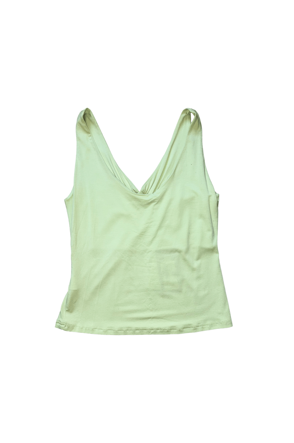 Top verde com detalhes