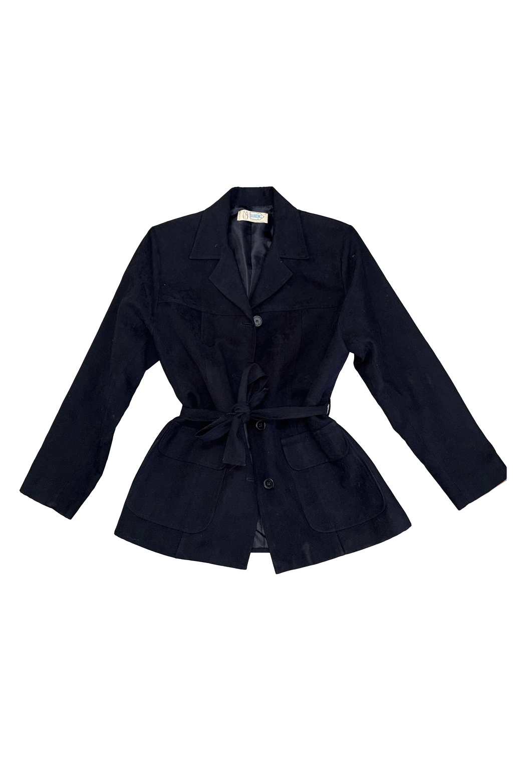 Casaco kimono preto