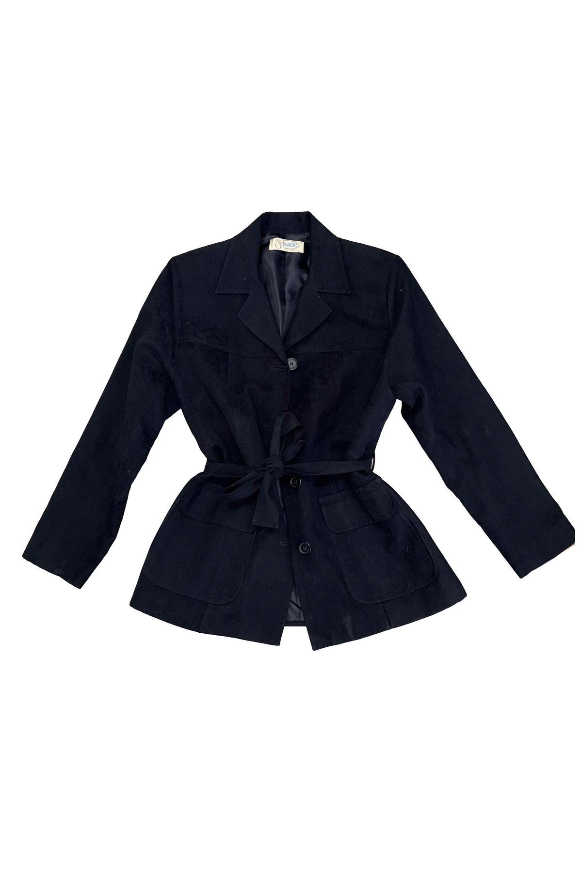 Casaco kimono preto