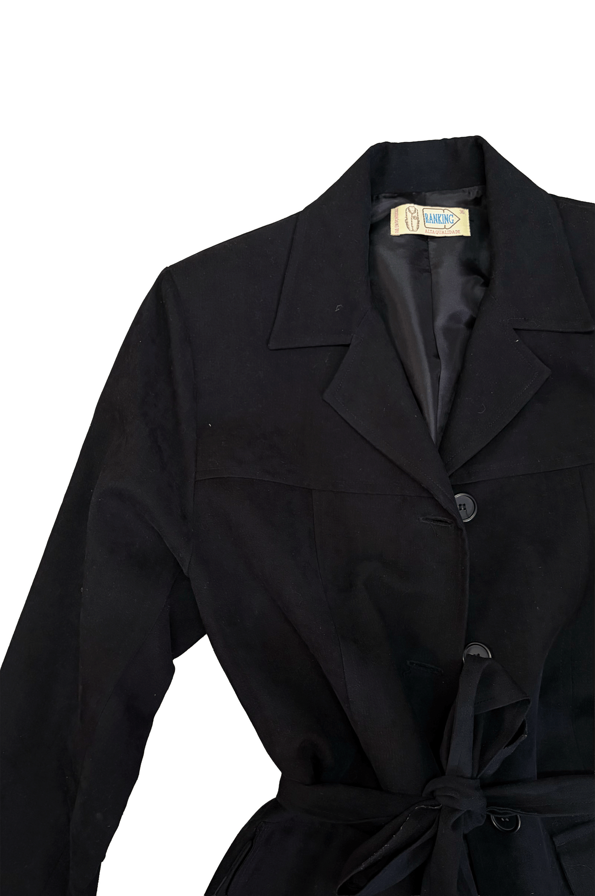 Casaco kimono preto