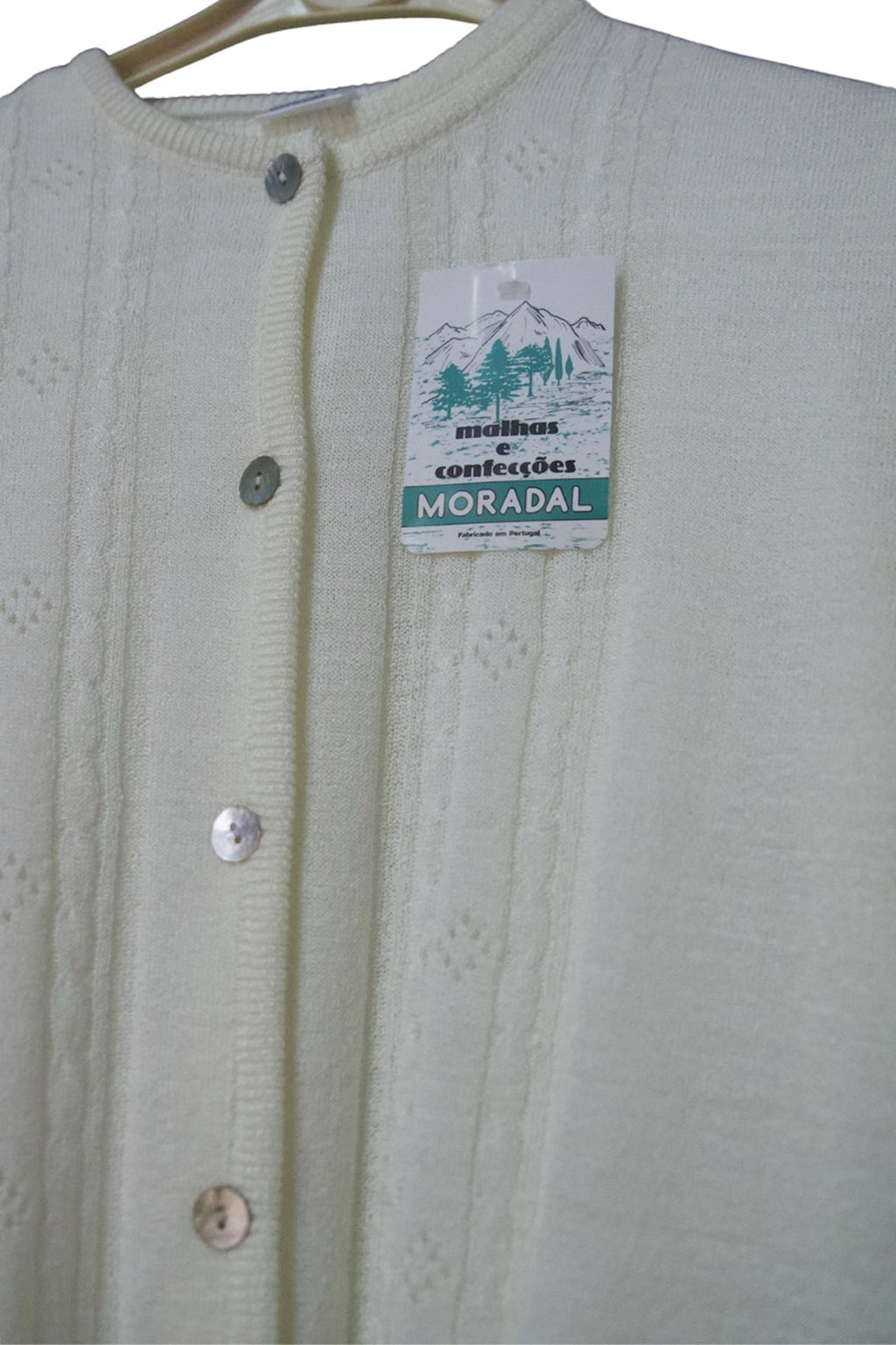 Conjunto de casaco e camisola de malha