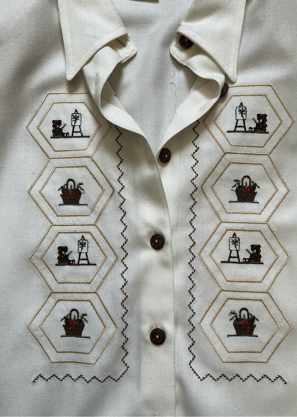 Camisa bordada