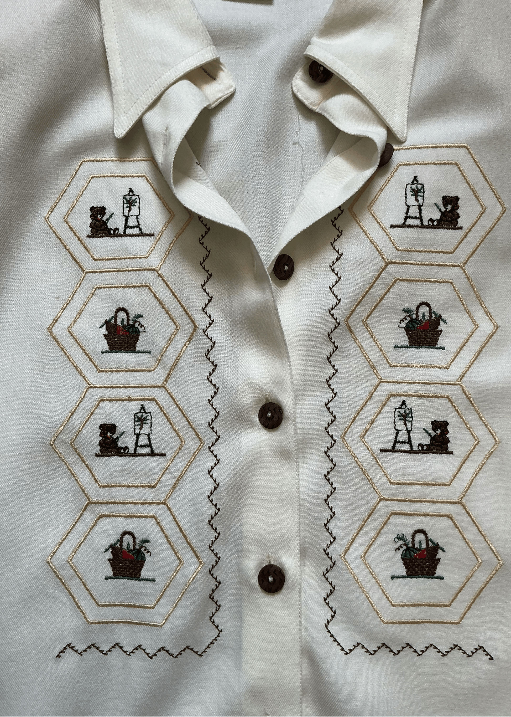 Camisa bordada